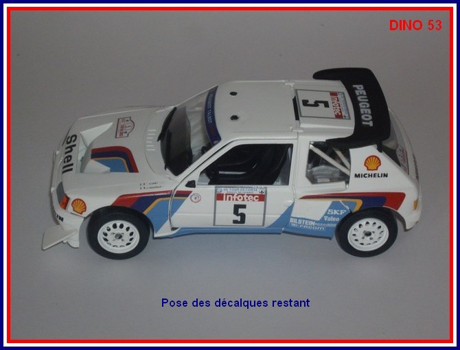 PEUGEOT 205 TURBO 16 Evo 2 Réf 80716 205t1619