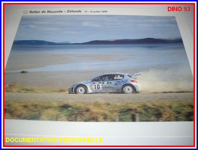 PEUGEOT 206 WRC 2000, l histoire de Peugeot 206 au 24ème Réf 80708 206_wr16