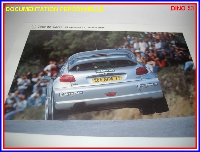  PEUGEOT 206 WRC 2000, l histoire de Peugeot 206  au 24ème Réf 80708 206_wr17