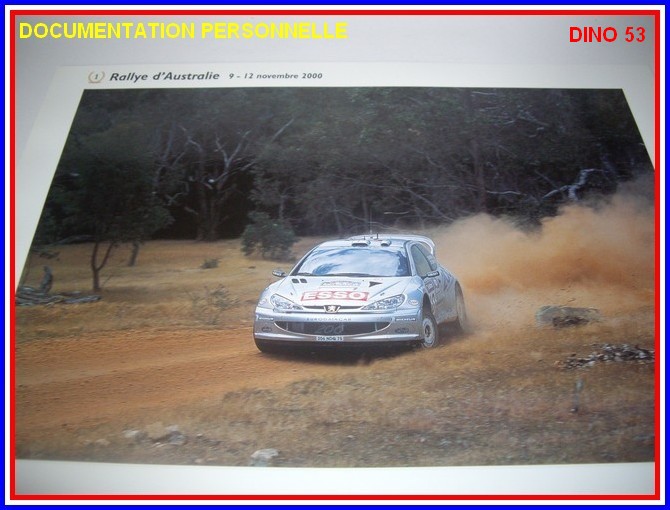  PEUGEOT 206 WRC 2000, l histoire de Peugeot 206  au 24ème Réf 80708 206_wr19