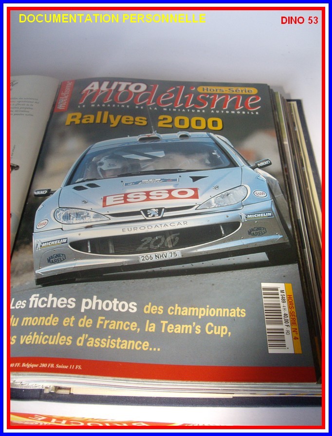  PEUGEOT 206 WRC 2000, l histoire de Peugeot 206  au 24ème Réf 80708 206_wr21