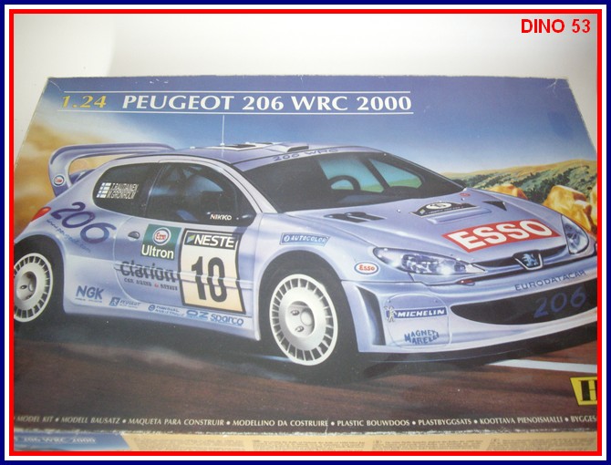 PEUGEOT 206 WRC 2000 Réf 80708 Peug_211