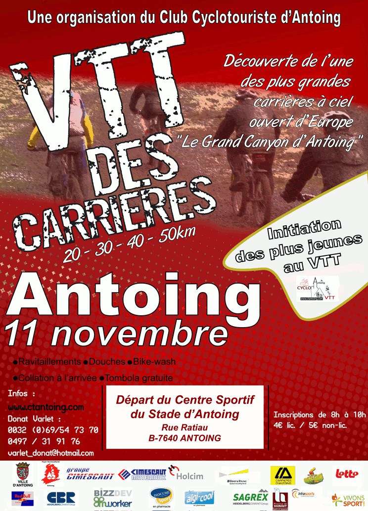 25ième VTT des Carrières ( 2015 ) à Antoing ( Hainaut ) B-25ie11