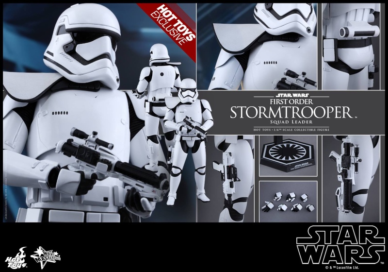 Hot Toys Star Wars First Order : Stormtrooper Squad Leader 11888110