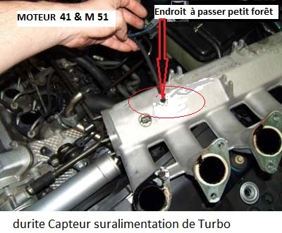 BMW E36 325 tds M51 ] renseignement sur durite de capteur de pression  (résolu)