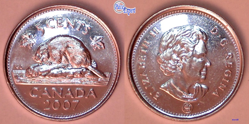 2007 - Éclat de Coin, "K" de K.G (Die Chip in "k") 5_cen178