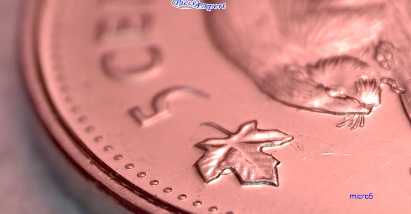 2011 - Éclat de Coin, Feuille Gauche # 2 (Die Chip Left Leaf ) Cpe_i114