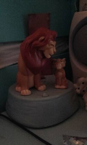 Le Roi Lion, Coffret 10 Figurines, avec Simba, Nala, Pumbaa, Timon