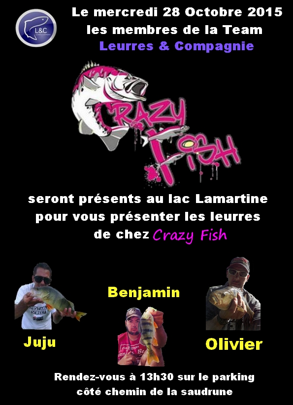 Session découverte Crazy Fish au lac Lamartine . Animat10