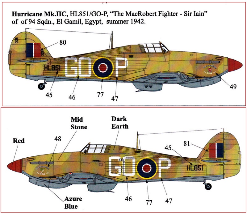 [Vintage] - AIRFIX Hawker Hurricane Mk IIC - FINI Amk2c010