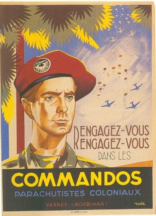 Les affiches "Engagez-vous, rengagez-vous dans les troupes coloniales" Aff0710
