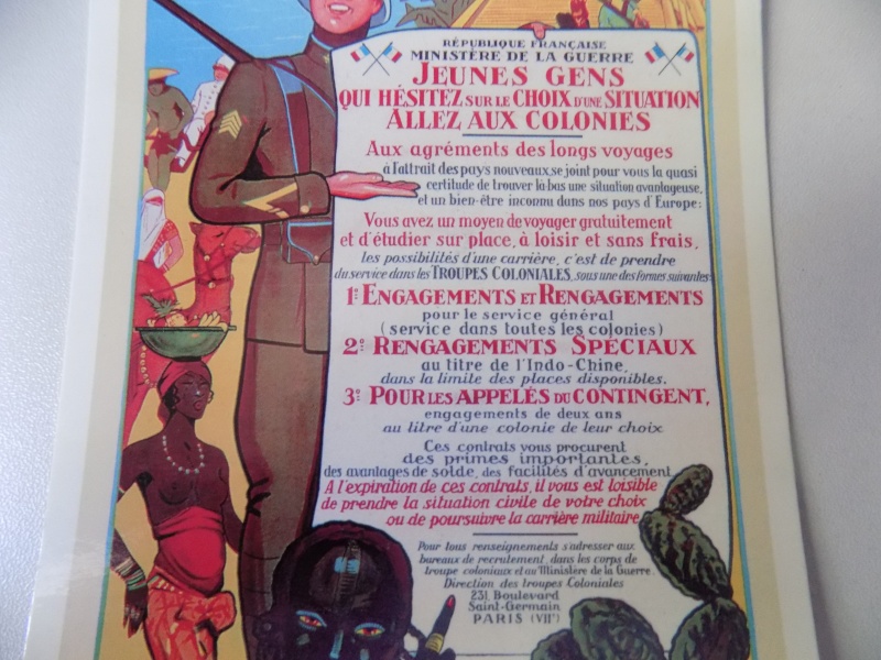 Les affiches "Engagez-vous, rengagez-vous dans les troupes coloniales" Dscn0312