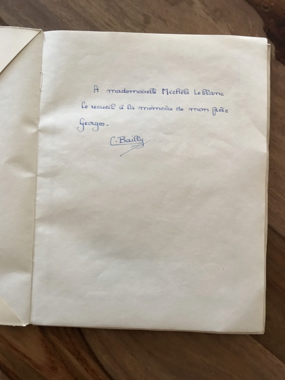 Recueil + requiem à la mémoire de Georges Bailly - mort à la Libération de Paris B6429010