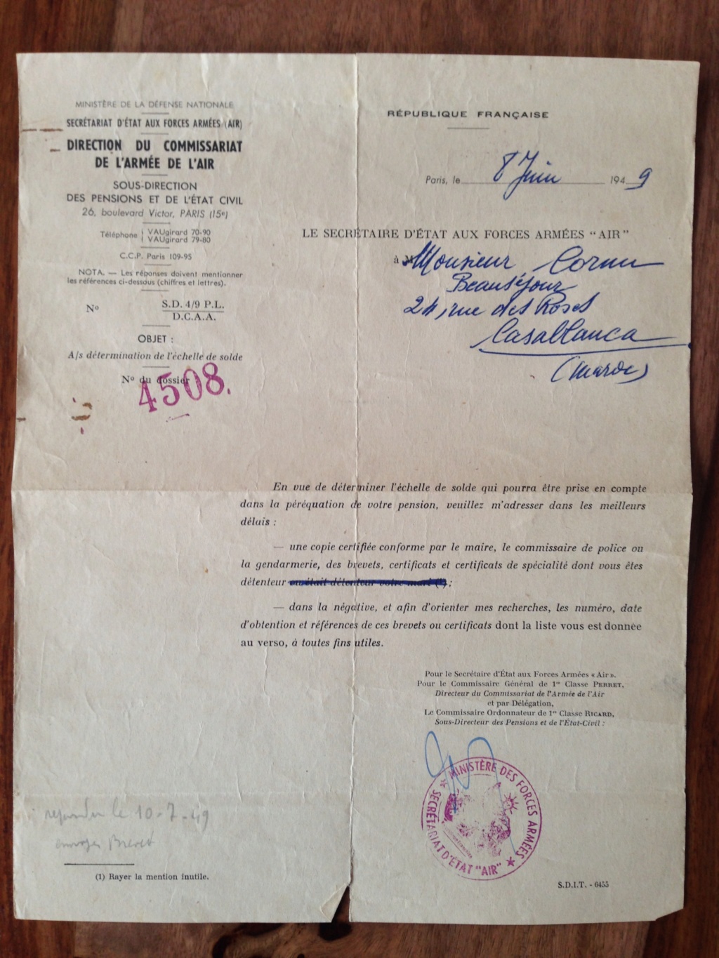 Grouping photos + brevets de mécanicien d'aéronautique (aviation) 1921-22 ! Img_6312