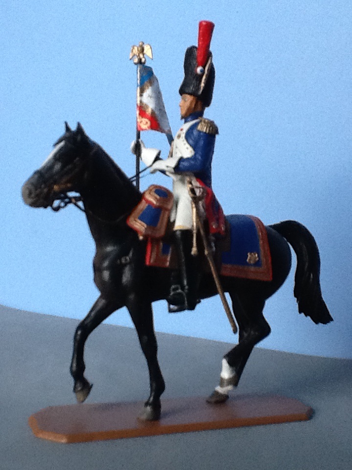 [HISTOREX] 1er Régiment des Grenadiers à cheval de la Garde Impérial Porte-étendard 1/30ème Réf 30013 Histor40