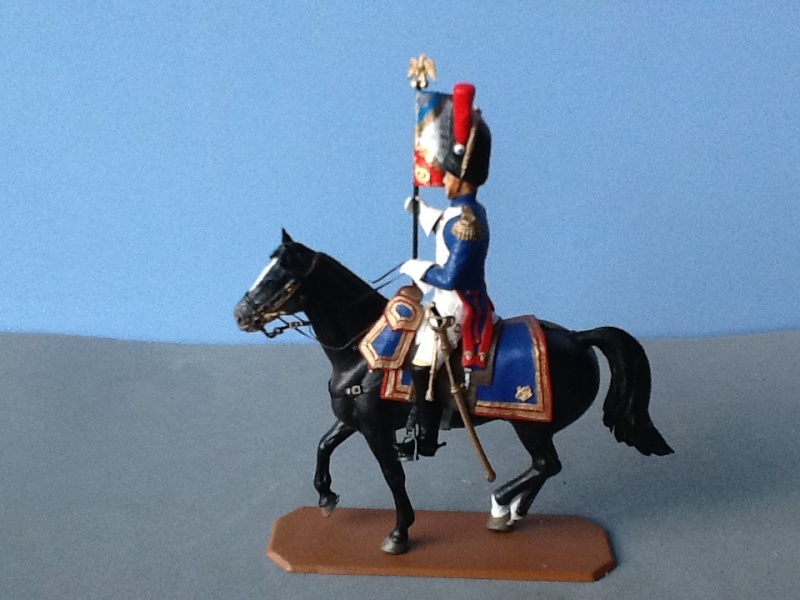 [HISTOREX] 1er Régiment des Grenadiers à cheval de la Garde Impérial Porte-étendard 1/30ème Réf 30013 Histor42