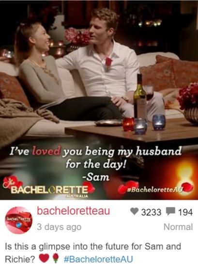 The Bachelorette Australia - Sam Frost - Season 1 - Social Media - Media - #2 *Spoilers - Sleuthing*  - Page 18 Jkjkjh10