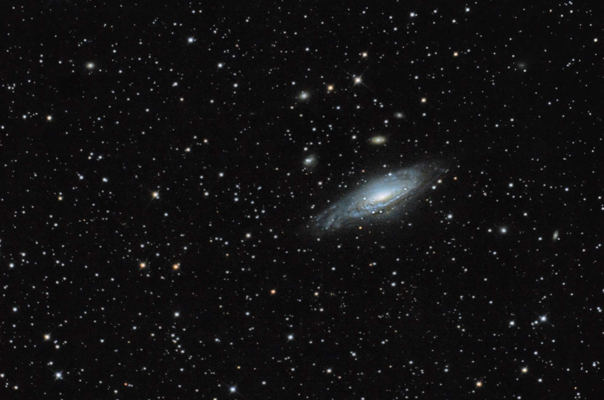 NGC 7331 and the Stephan's quintet  Ngc73310