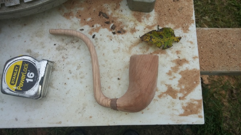 First attempt at a full bent hardwood stem 09201510