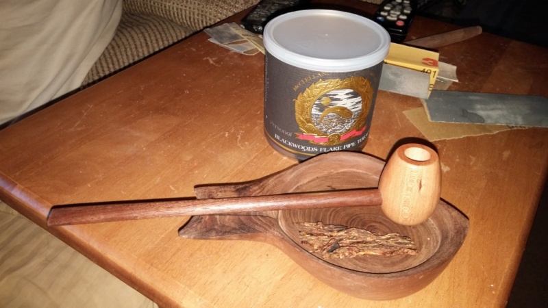 Gettingready for my first taste of Blackwoods Flake 11061511