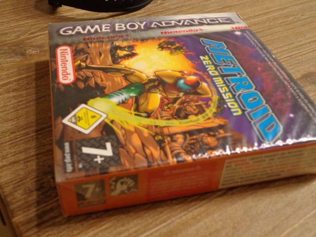 Metroid Zero Mission complet et Mint Dsc03321