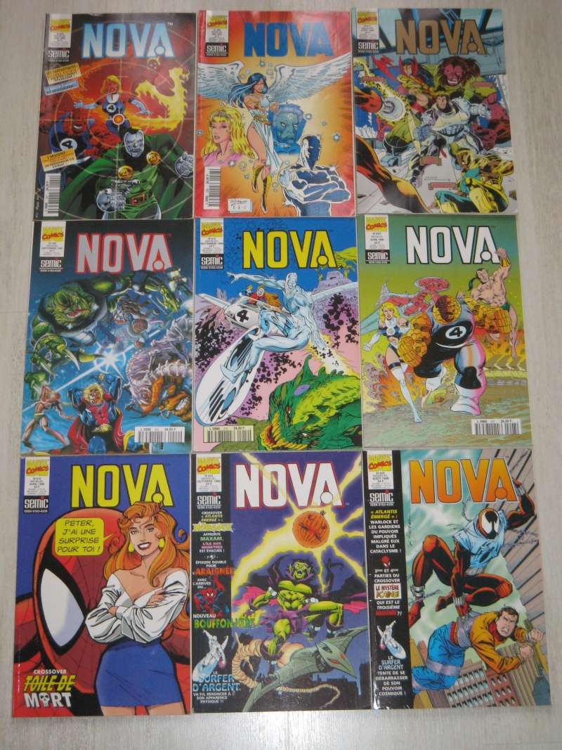 [VDS] [BAISSE] Comics éditions Lug/Semic - Wolverine, FF, X Men, etc. Nova10