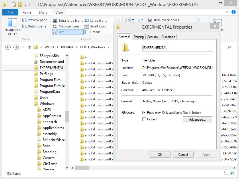[SOLVED] Slimmingdown Windows 8.1 Pro (x64) with WREX-81.v1.2.3.0 : offlineServicing Bug Wrex-810
