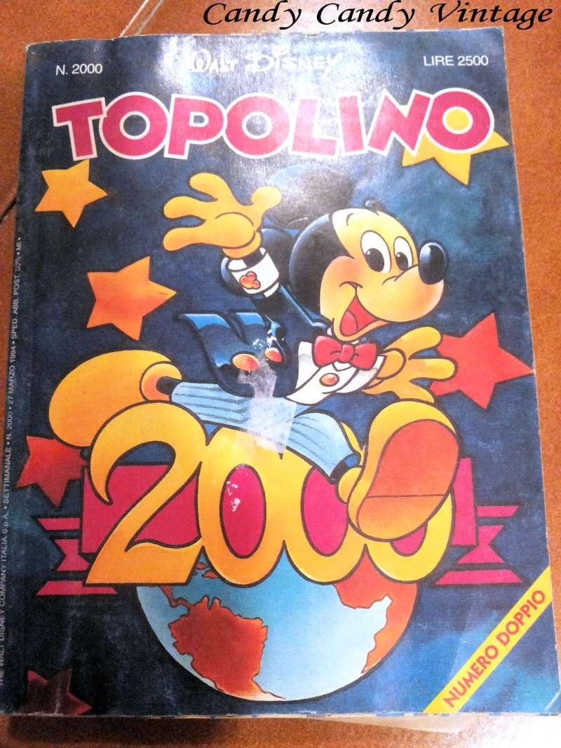 topolino - [VENDO] Fumetto TOPOLINO 2000 speciale doppio marzo 1994 ed. limitata 20141010