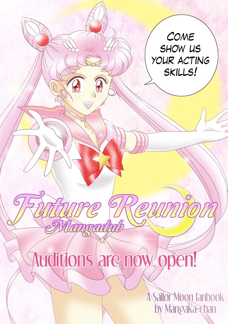 Call for auditions for Sailor Moon Future Reunion mangadub! Mangad10
