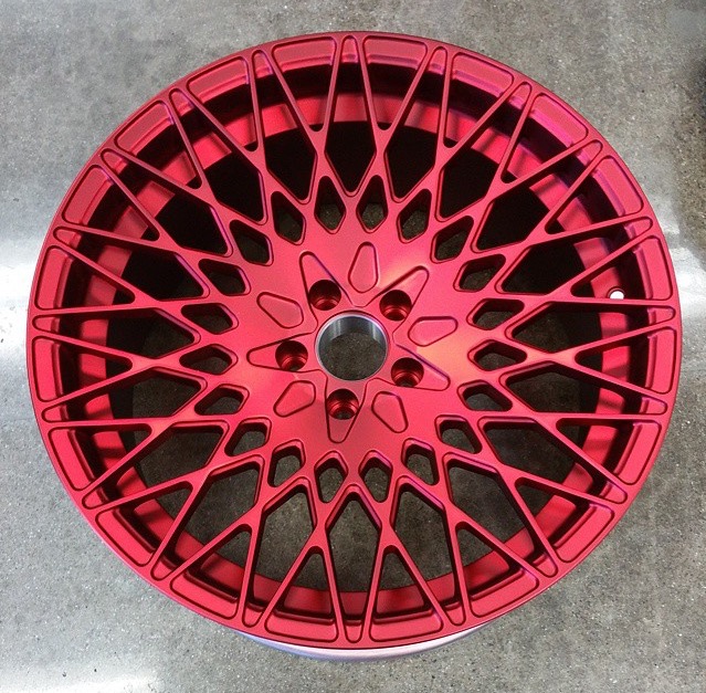 FS (~FT) Avant Garde M540 in Red Velvet, 20x10.5 ET+15 (with tires) Image10