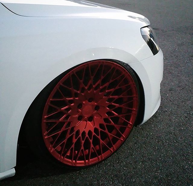 FS (~FT) Avant Garde M540 in Red Velvet, 20x10.5 ET+15 (with tires) Image11