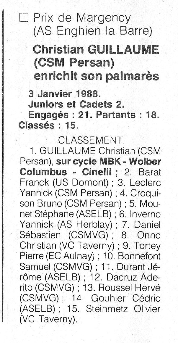  CSM.Persan. BIC. Toute une époque de janvier 1984 à janvier 1990 - Page 26 Persa164