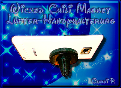 Wicked Chili Magnet Lüfter-Handyhalterung Handym13