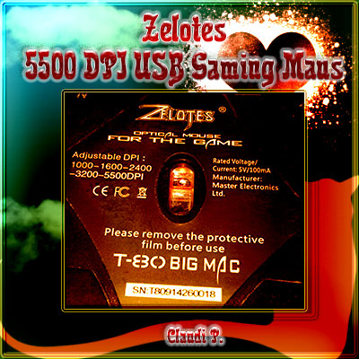 Zelotes -  5500 DPI USB Gaming Maus Ryckse15