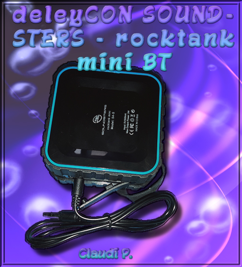 deleyCON SOUNDSTERS - rocktank mini BT Ryckse25