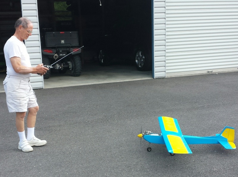 Dangling landing gear, model airplane parts falling from the sky, a big, cranky C-123 that just doesn't want to fly, and 3 successful flights on my rebuilt-rebuilt Super Ringmaster... Fledgi11