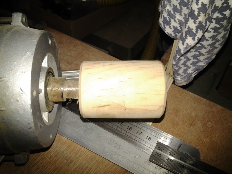 Fabrication d'une poulie en bois 2015-133