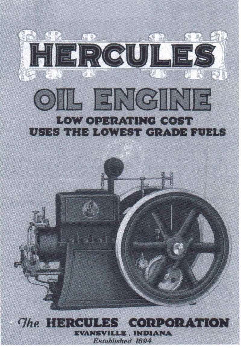 Publicité sur les moteurs BRANTFORD - PIQUAND Hercul10