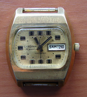 Une TV Dial from the seventies Raketa13