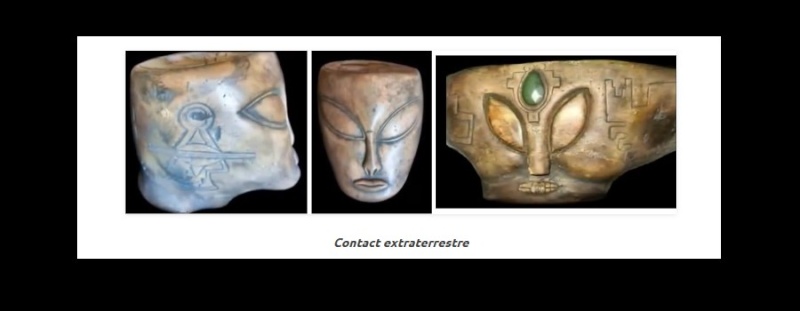 Le gouvernement Mexicain dévoile des pièces mayas qui prouveraient le contact extraterrestre 1922