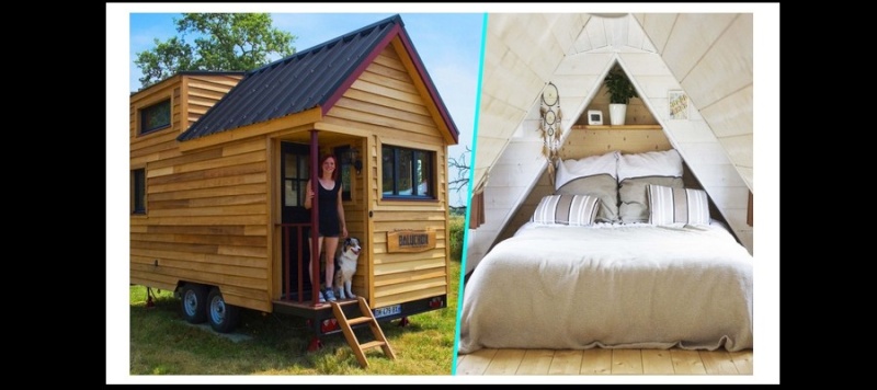 Elle crée une tiny-house en France et prouve que tout est possible !  Sans_420