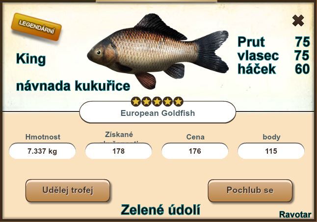 European Goldfish , Zelené údolí Europe10