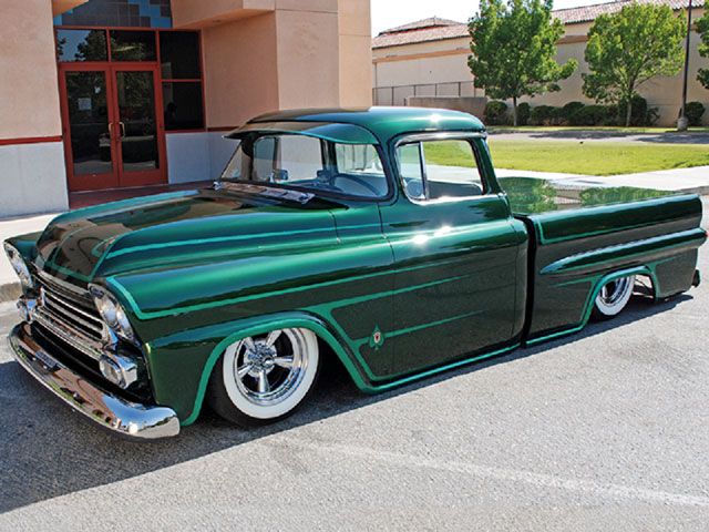 1959 Chevrolet Apache Pick up - Oz Welch Kustoms 0803ct10