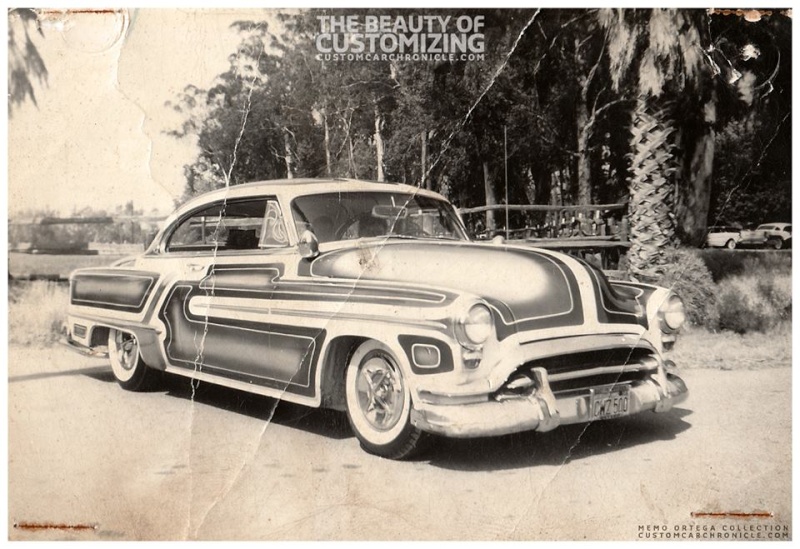 custom cars in the street - in situation ( vintage pics 1950's & 1960's)  - Page 3 12004016