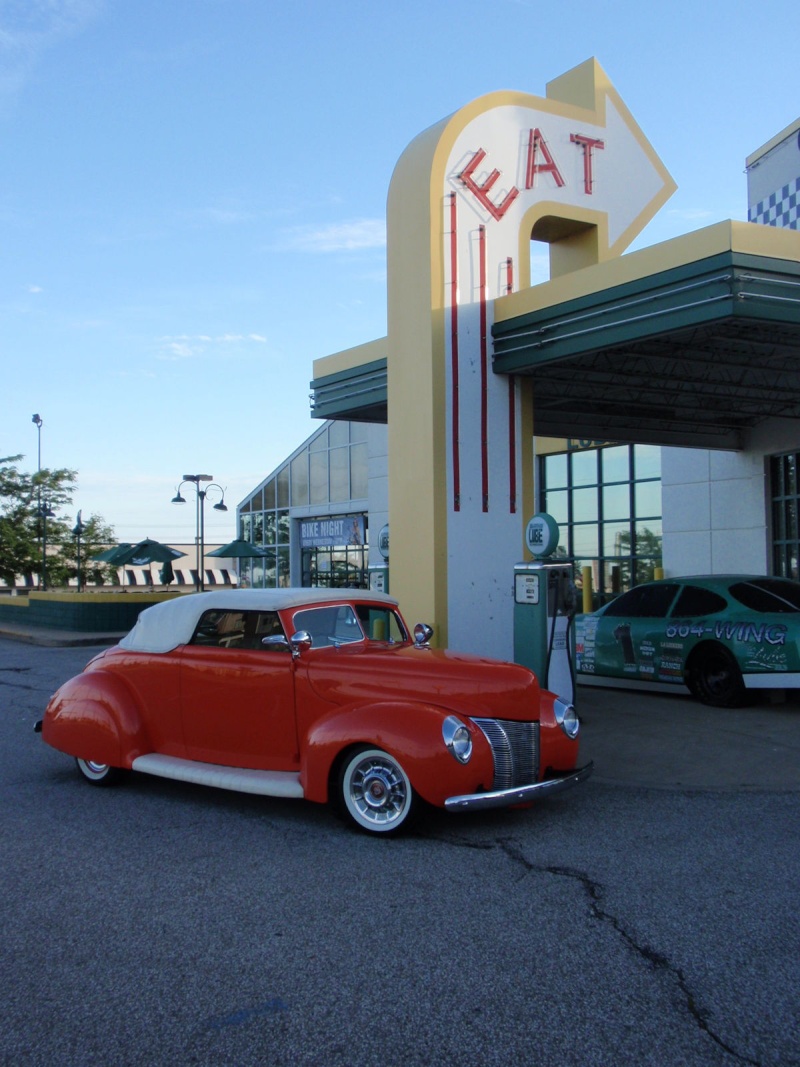 1940 Ford - The "ORANGE TAMBORINE" - Bonnell Rod Shop 552