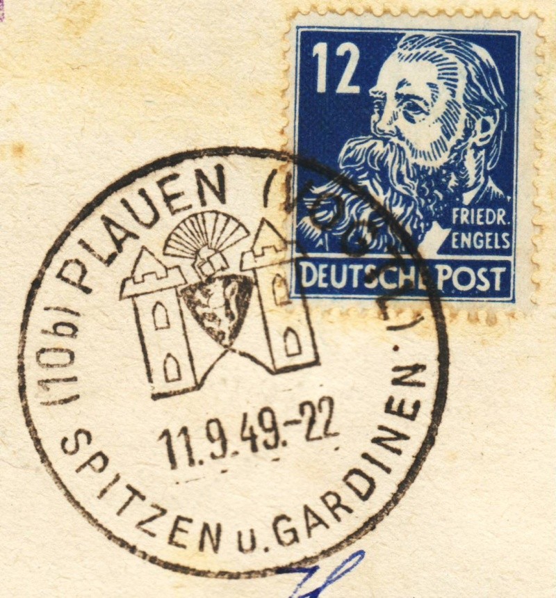 Ortswerbestempel - Deutschland nach 1945 (Handstempel) Ows1210