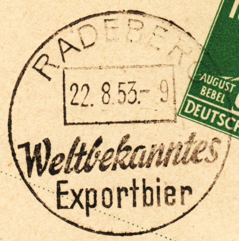 1945 - Ortswerbestempel - Deutschland nach 1945 (Handstempel) Ows310