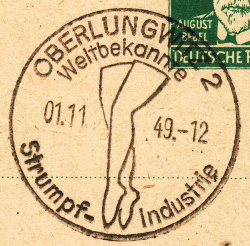 Ortswerbestempel - Deutschland nach 1945 (Handstempel) Ows410