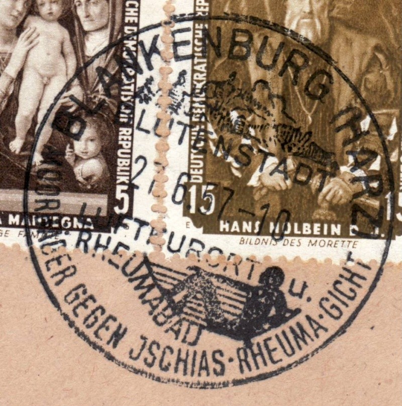 Ortswerbestempel - Deutschland nach 1945 (Handstempel) Ows610