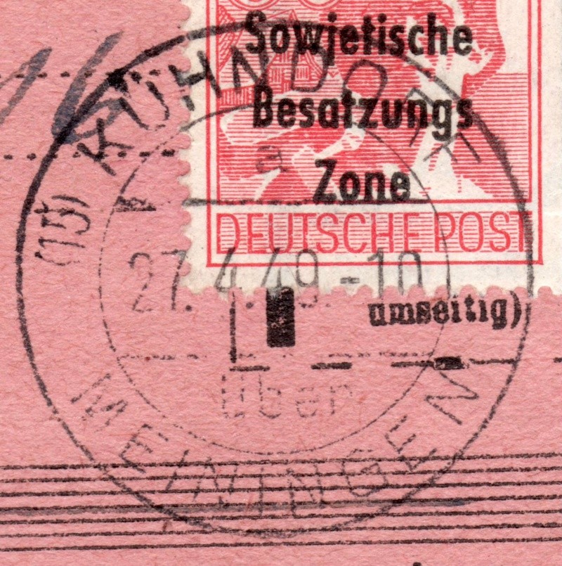 Deutschland  -  Landpoststempel (Poststellenstempel) - Seite 2 Psr20016